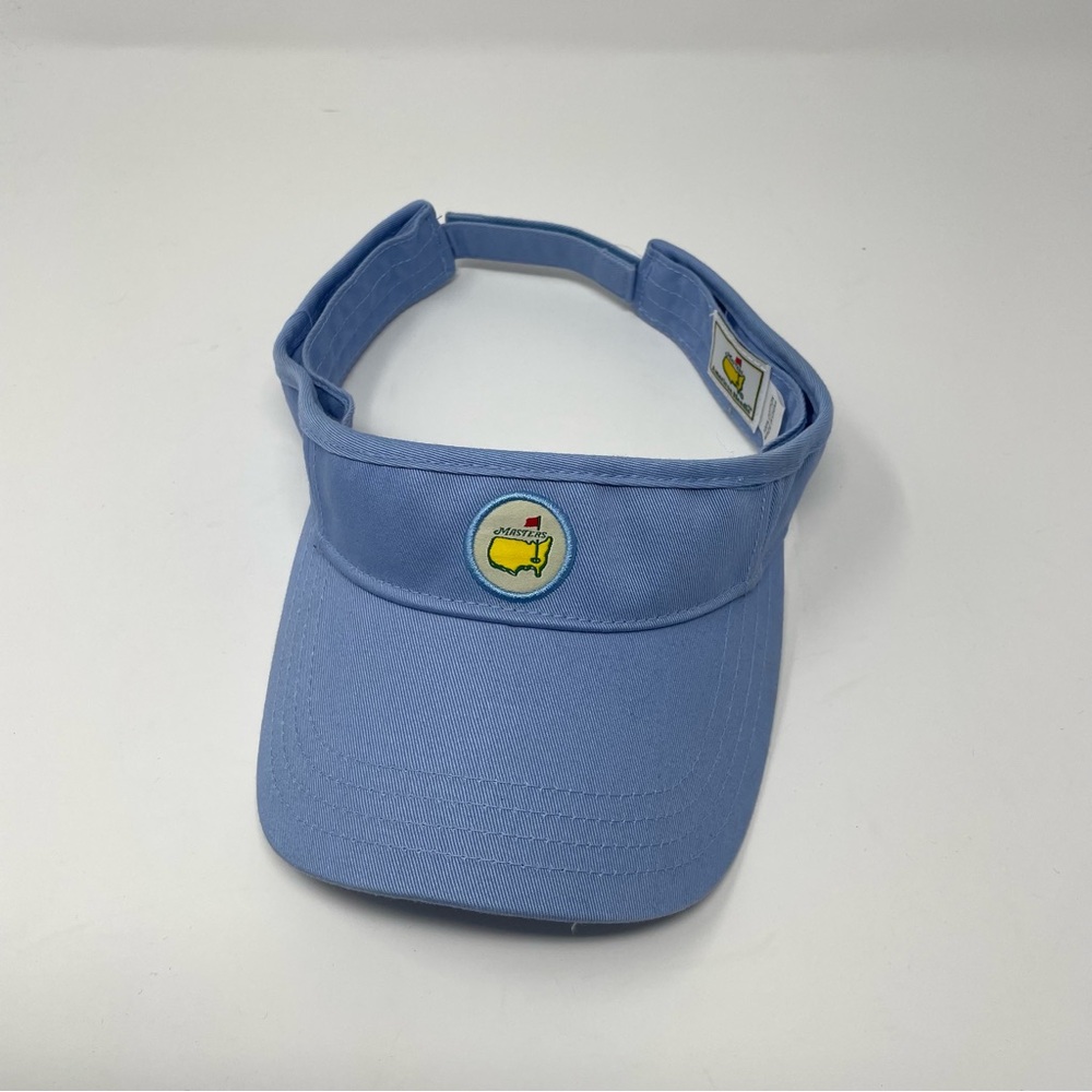 MASTERS Ladies American Needle Cotton Patch Logo Visor in Blue - Picture 4 of 5